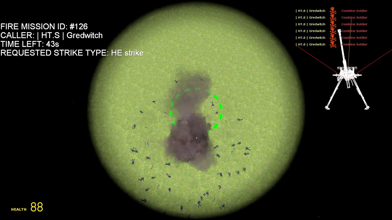 [WIP] New artillery system for the emplacements