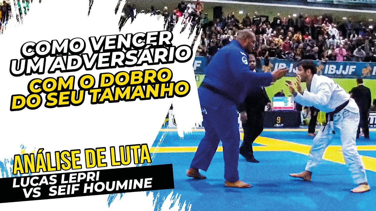 ANÁLISE DE LUTAS: LUCAS LEPRI VS SEIF HOUMINE. Quartas de final EUROPEU 2019 preta absoluto