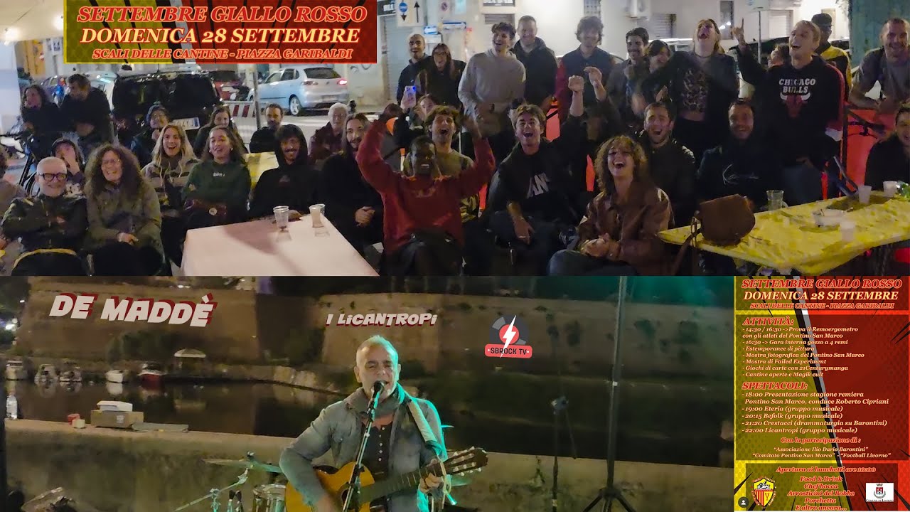 I Licantropi - Dè Maddè (Live) 🔴🟡Settembre GialloRosso – Compleanno di Ilio Dario Barontini 🟡🔴