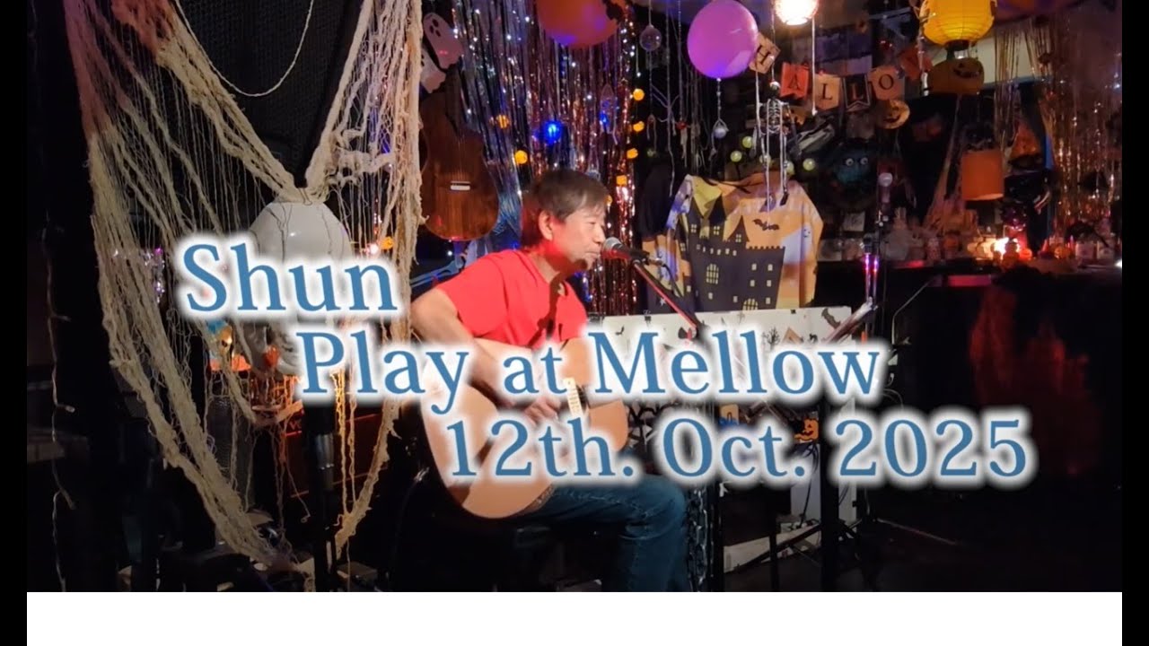 Shun Play at Mellow 12th. Oct. 2025