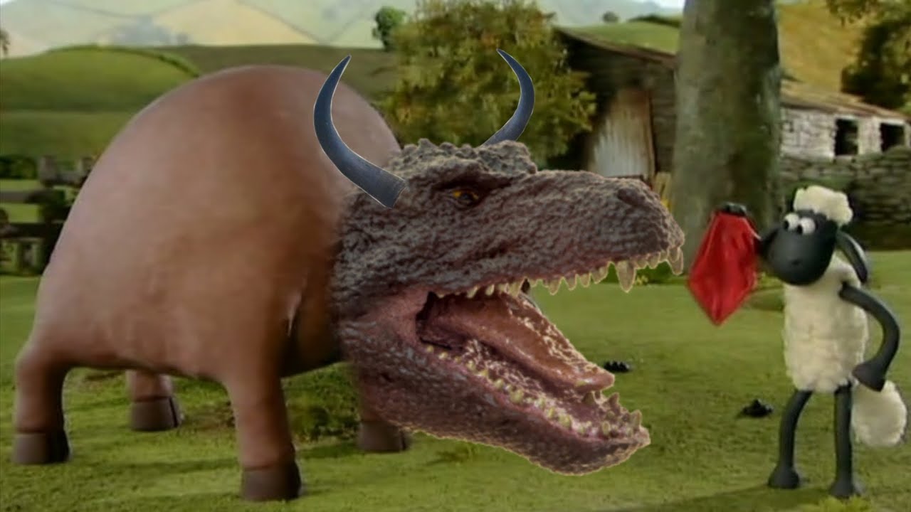 Baranek Shaun: Byk z Godzillasaurusem (1991) Ryk