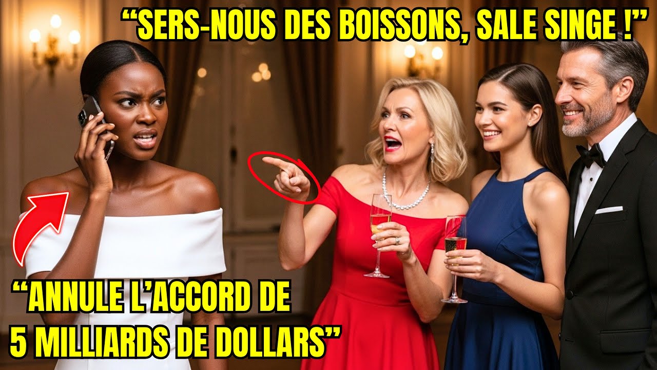 Une Famille Milliardaire Blanche Se Moque D’Une Femme Noire, Elle Annule Un Contrat De 5 Md$ Géant!!