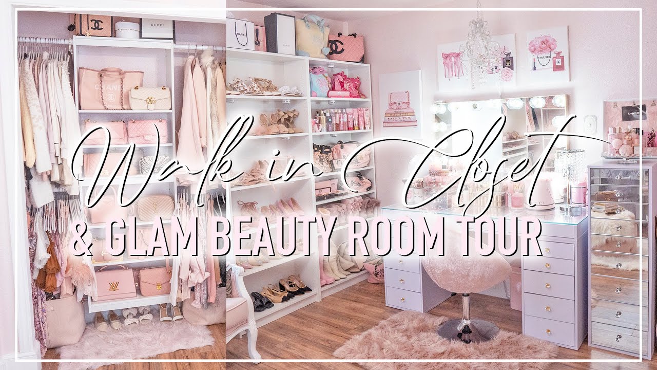 My Dream Walk in Closet & Beauty Room Tour