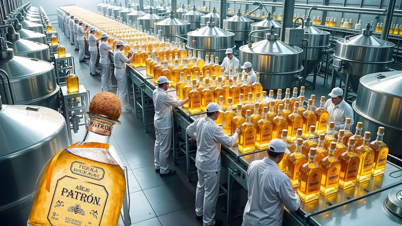¿Cómo se Fabrica el Patrón Tequila? | Proceso de Fabricación