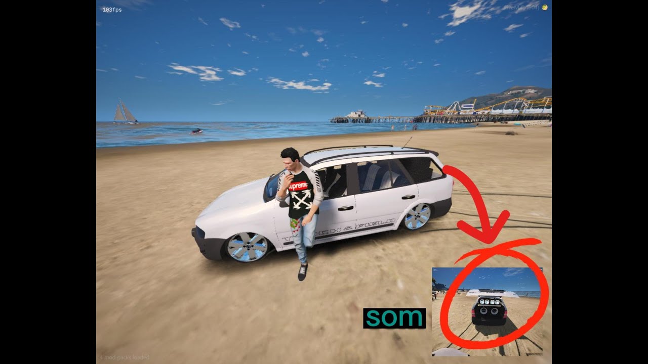 MONTEI UM SOM NO MEU CARRO GTA 5 | VIDA REAL | EP. 02