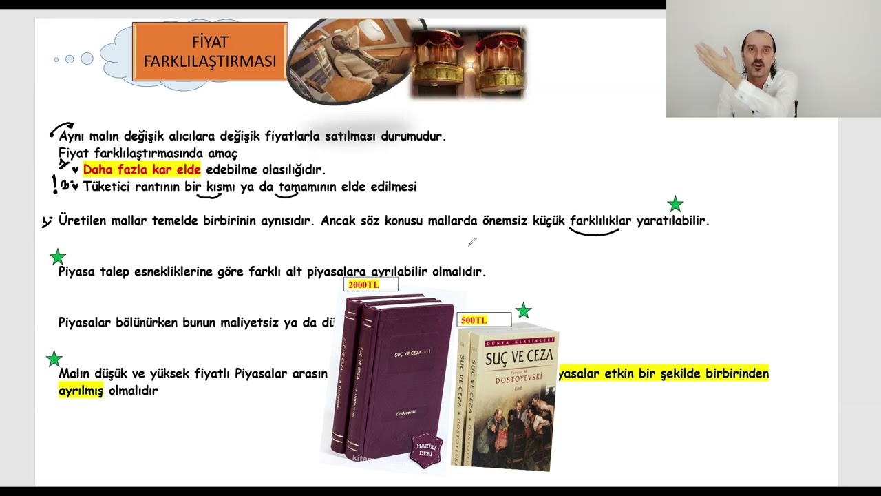 185 ) Mikro İktisat | Monopol Piyasası | Fiyat Farklılaştırması