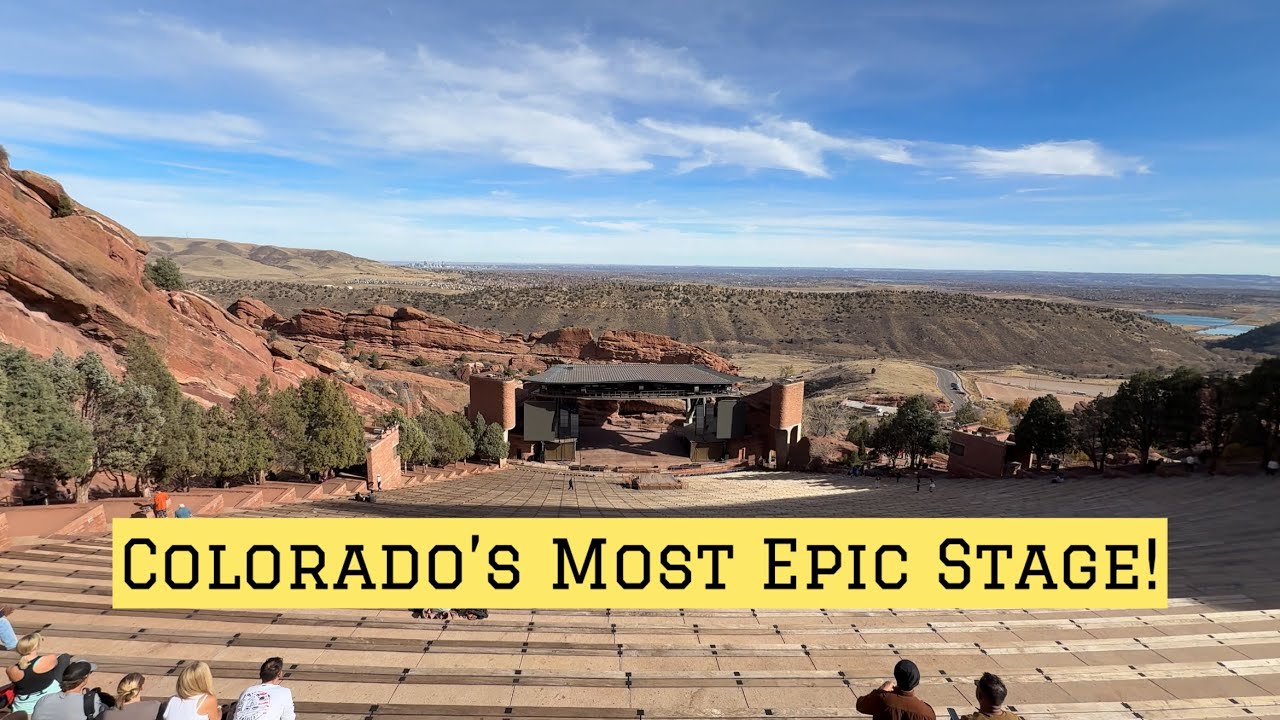Red Rocks Amphitheatre Tour 2026 | Denver&rsquo;s Most Stunning Natural Concert Venue&rdquo;