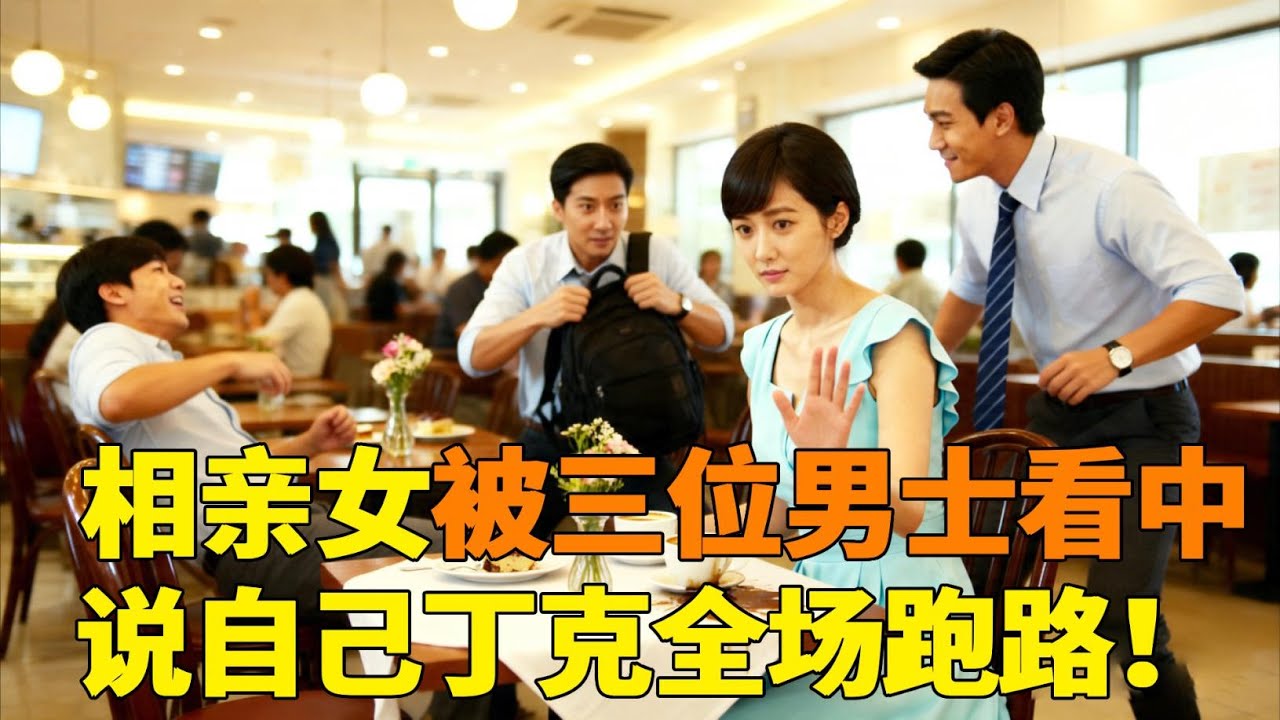 相亲现场三位男生同时中意一位女生氛围十分热烈！谁知女生坦言自己是坚定丁克态度明确不想要孩子！三位男生瞬间退缩全部吓跑相亲局面当场反转！【轩语说媒】