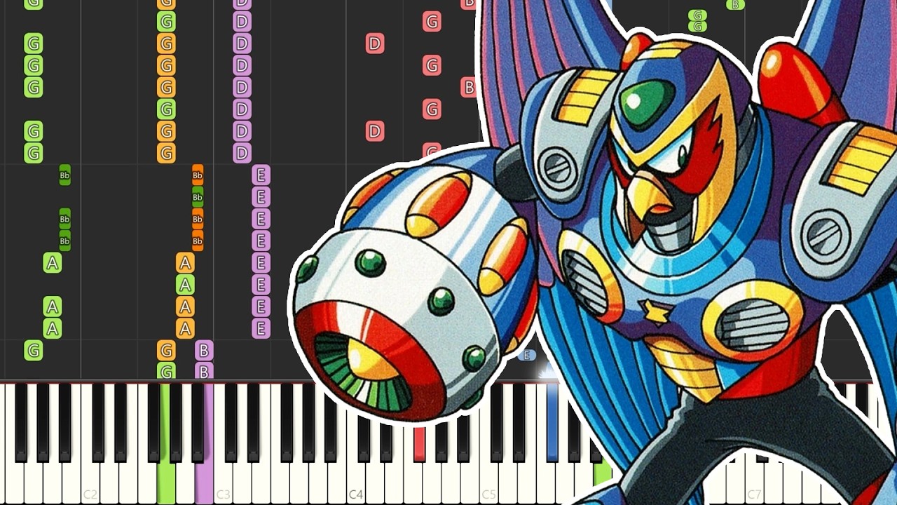 Megaman X - Storm Eagle's Stage (IMPOSSIBLE PIANO REMIX)
