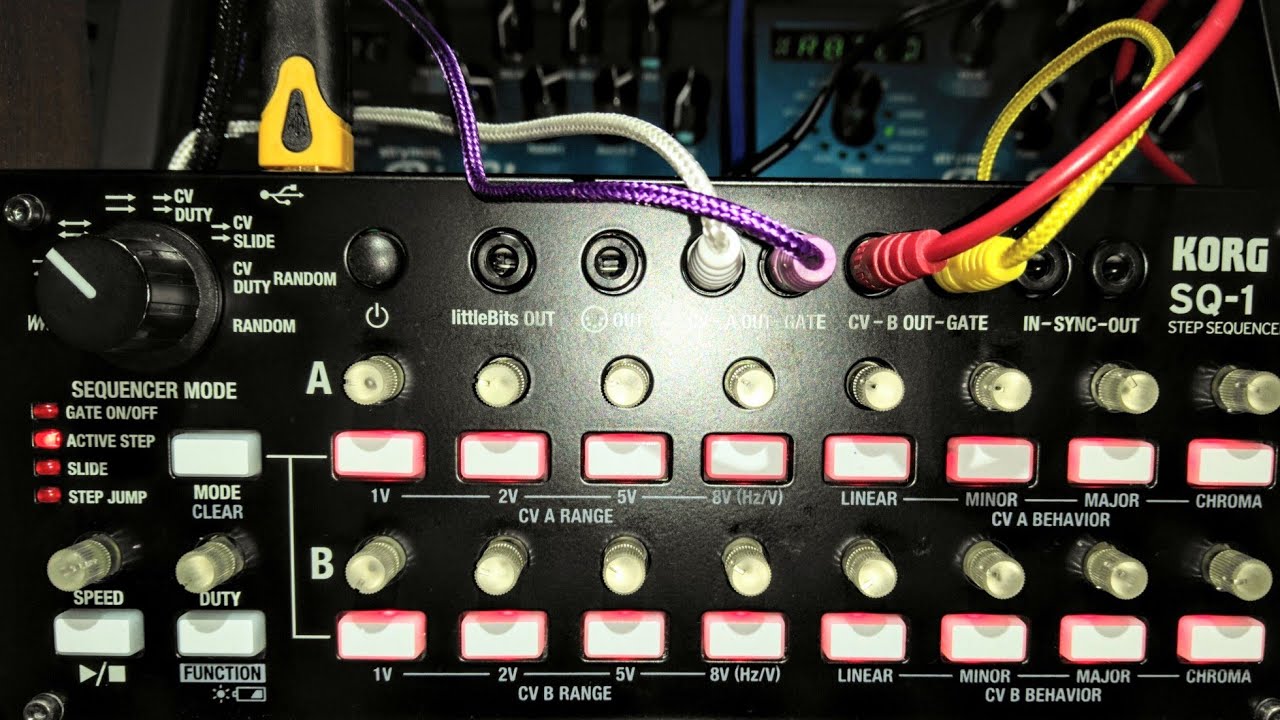 Korg SQ1 sequence to Dark Energy