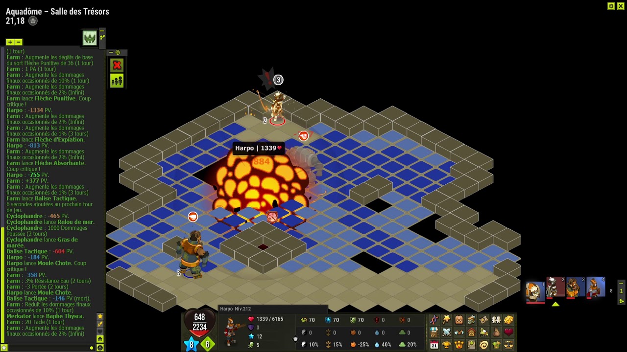 Dofus - Merkator solo - Farm, Cra 200, Ilyzaelle.