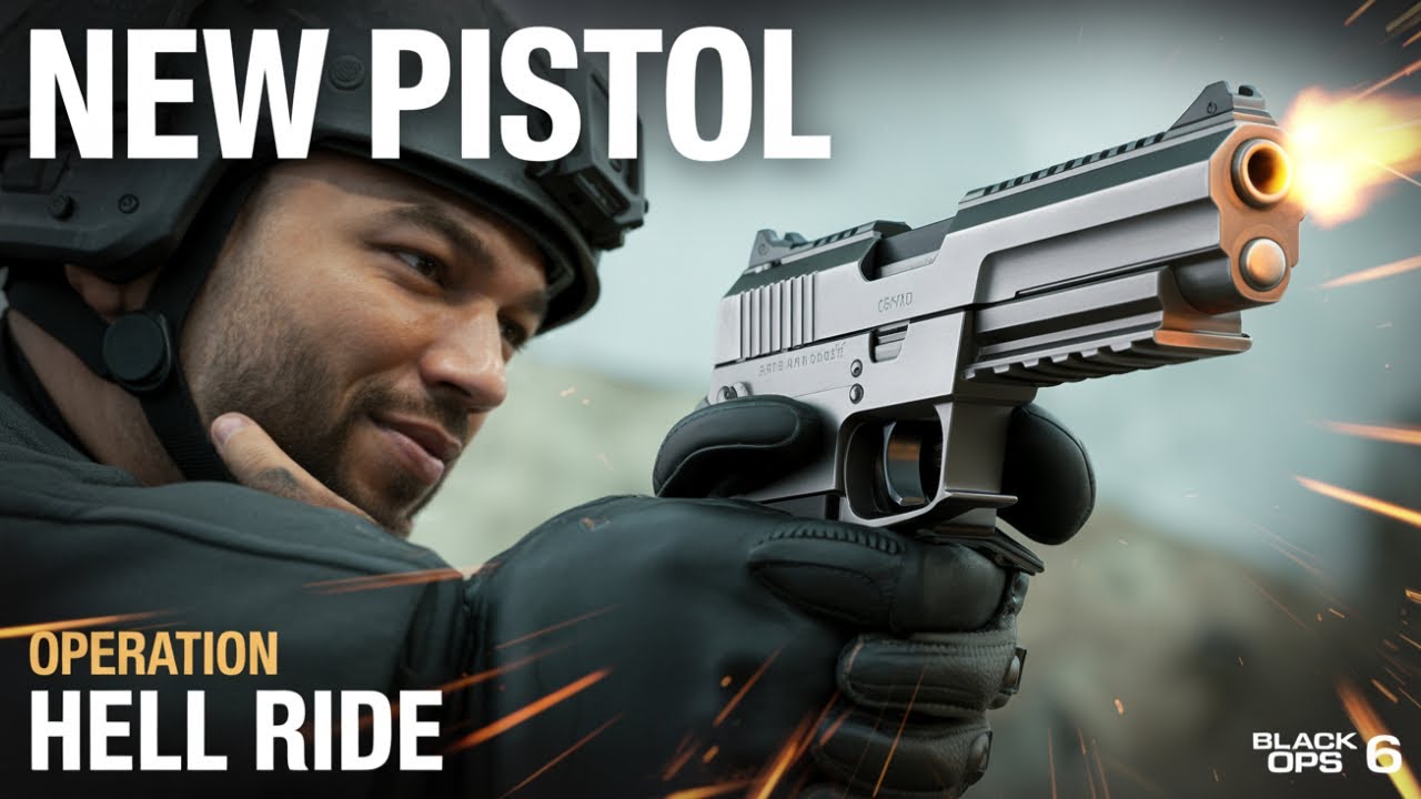 NEW PISTOL in Warzone (Operation HELL RIDE) &mdash; Best Loadout & How to Get It