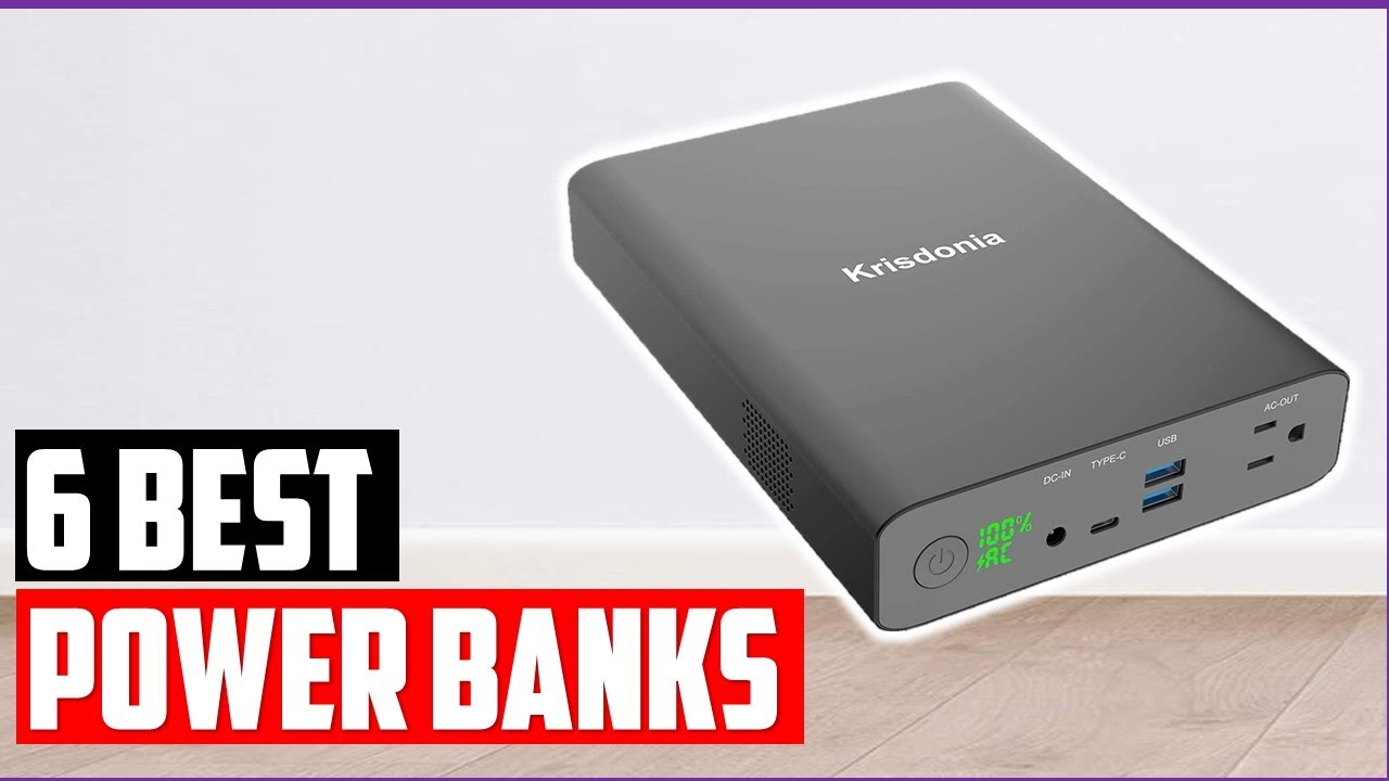 ✅Best USB Power Banks for Phones and Tablets 2023 | Top 6 portable Power Banks for your devices