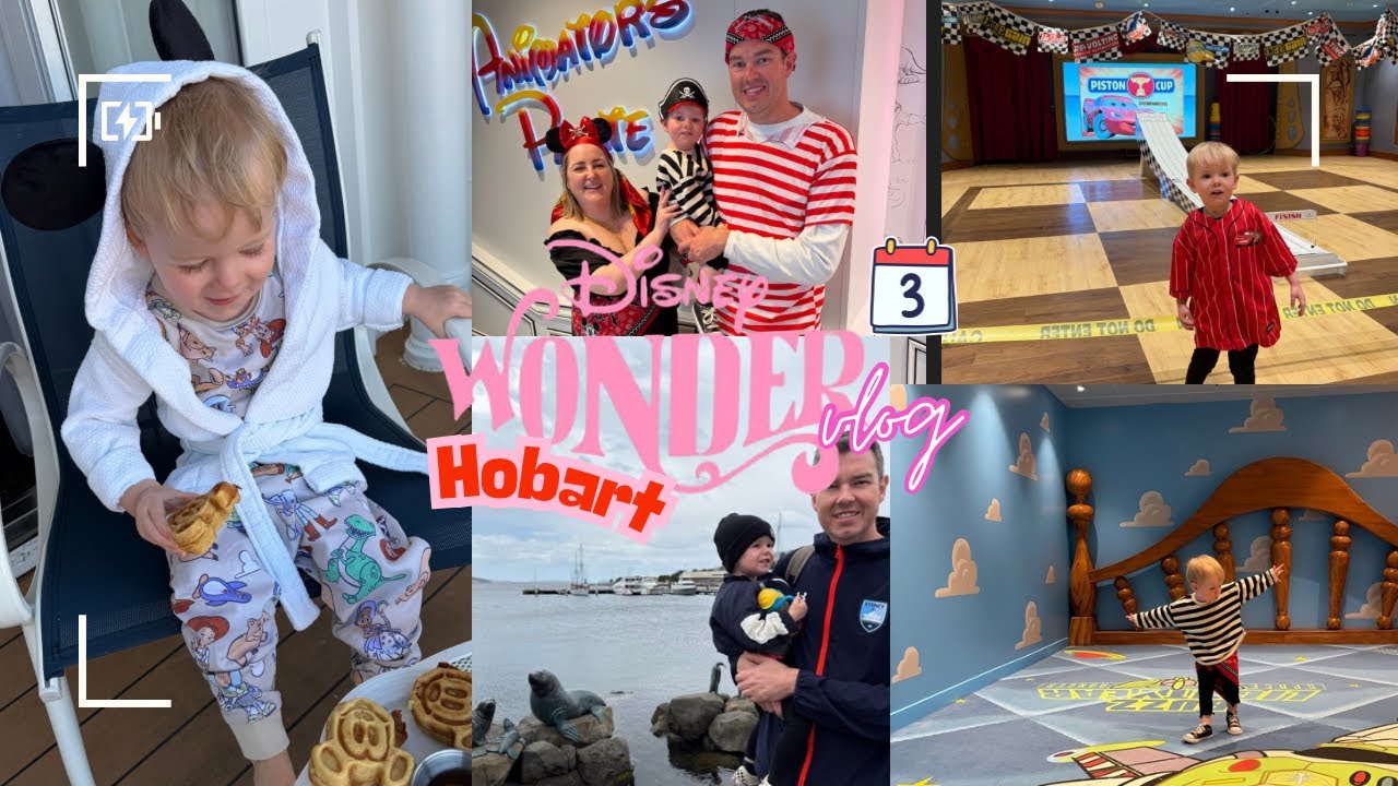 День 3 в парке Disney Wonder | День в порту Хобарта, вафли в форме Микки Мауса, рынок Саламанки и...