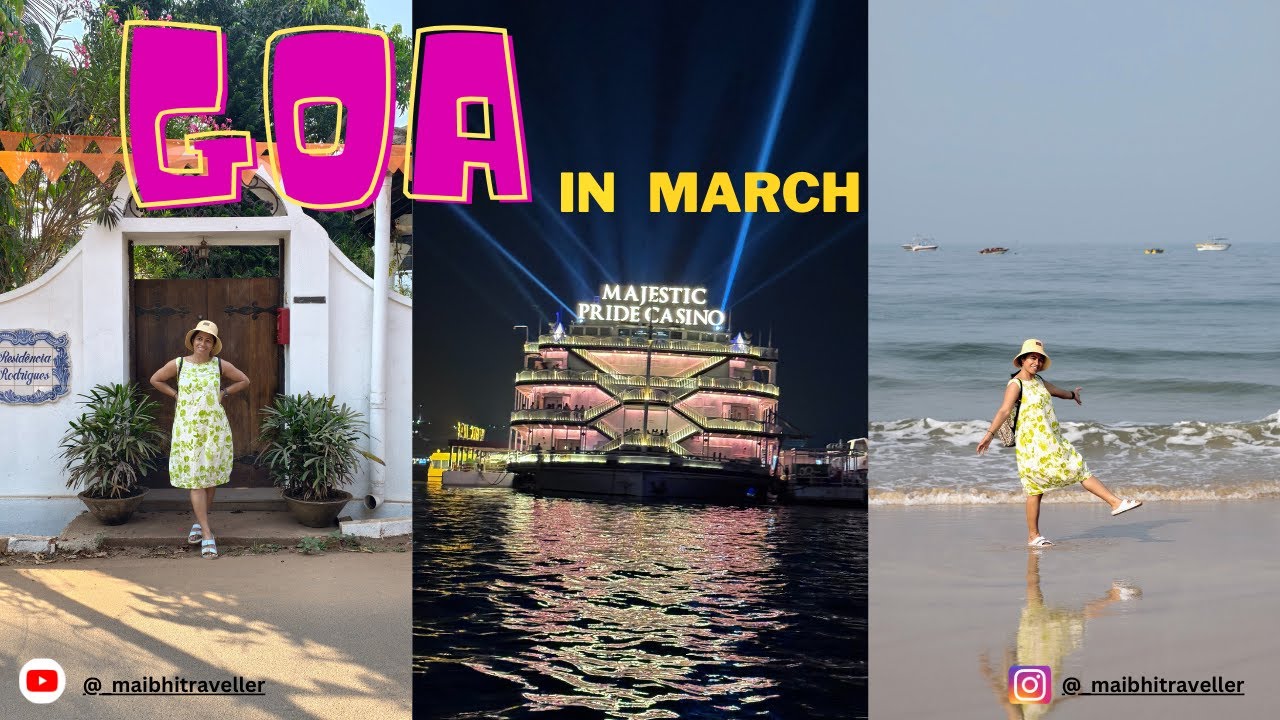My Goa Journey: Relaxation, Fun, Incredible Views | Goa in March | Bells Beach Resort Stay | Casino