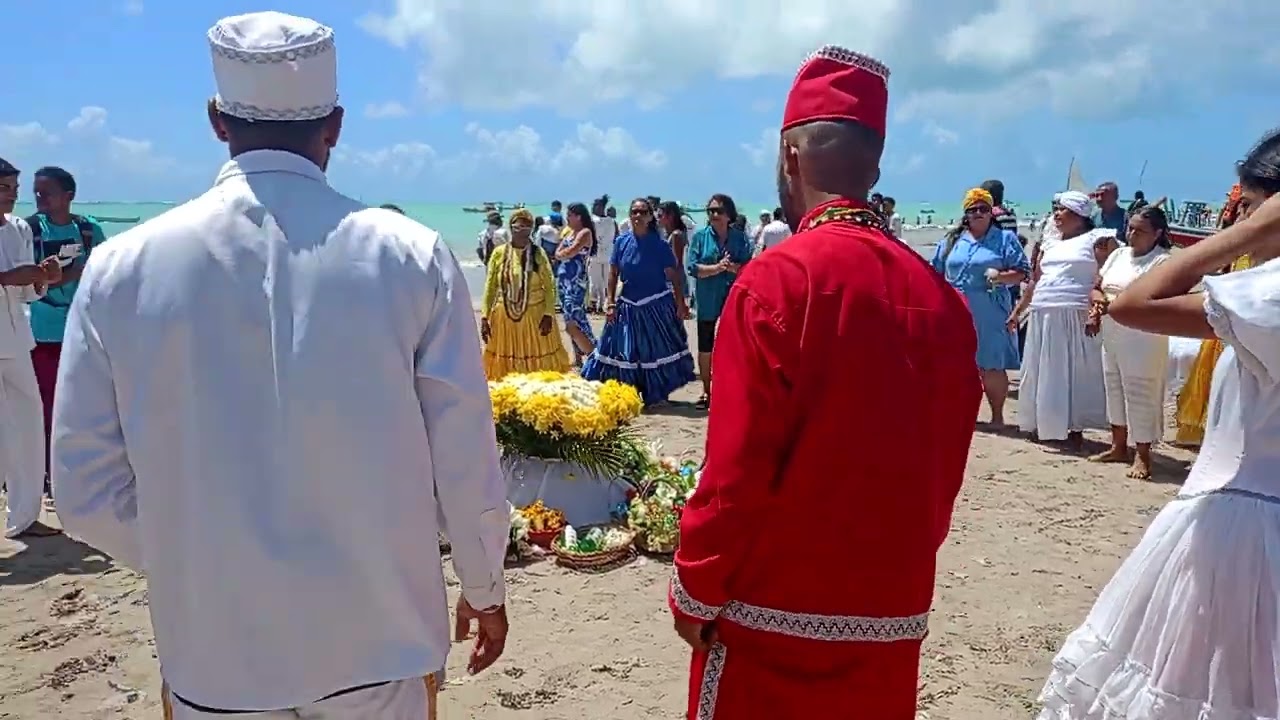 Abertura da grande festa da nossa mãe Iemanjá 🩵.