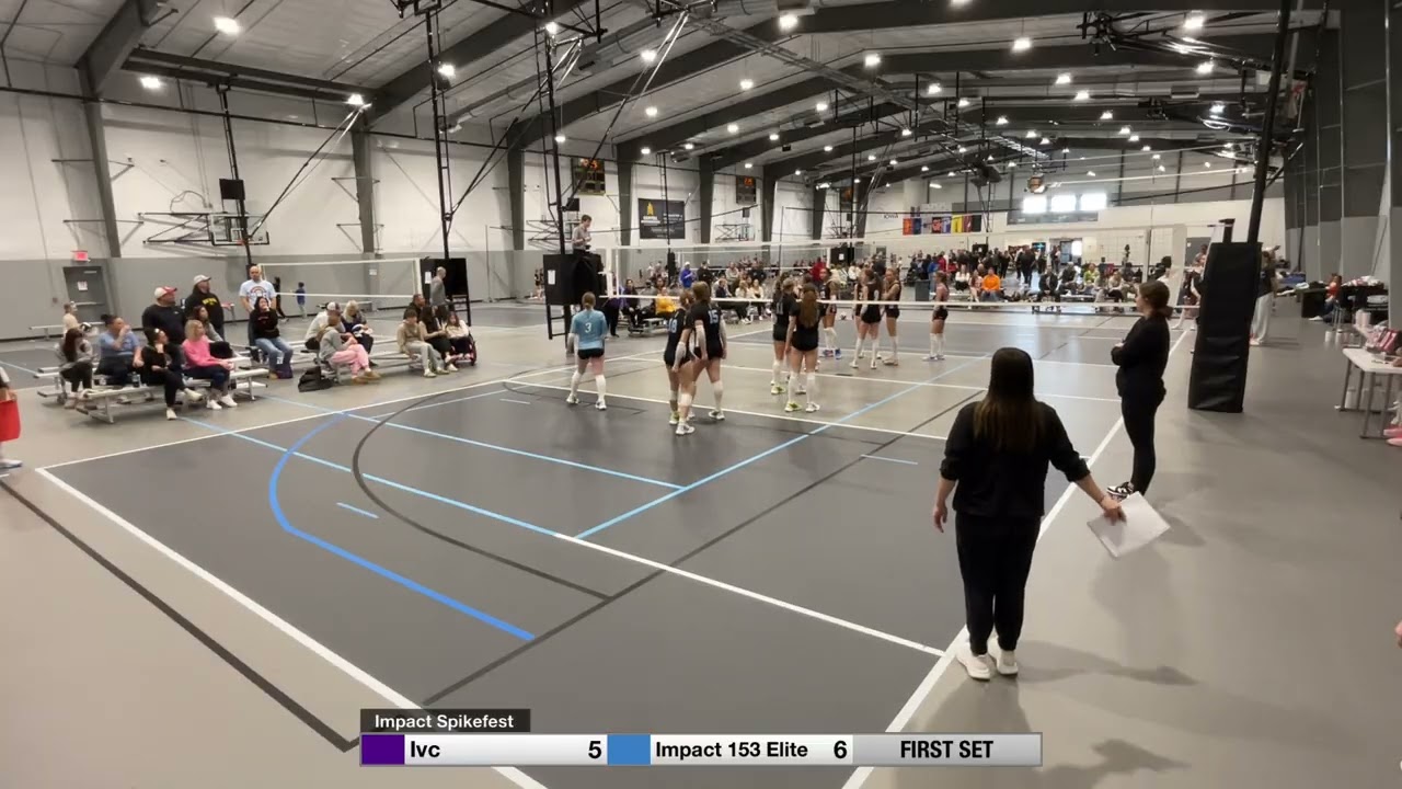 Iowa Impact 153 Elite vs IVC sets 1&2
