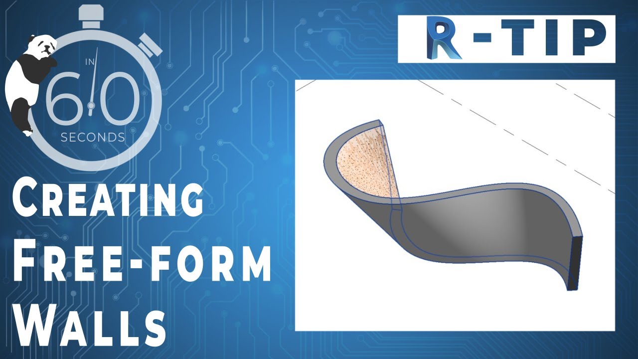 Revit Tips: How to Create Free-form walls - Genius Panda