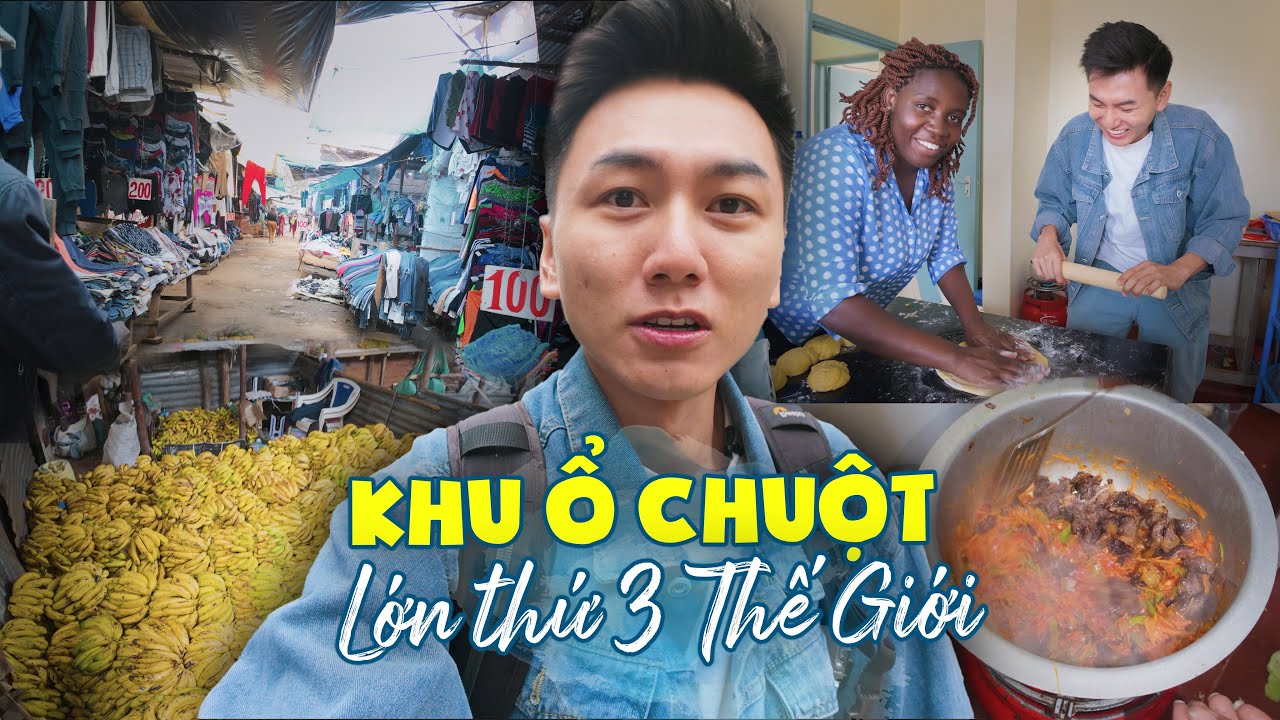 Ăn 10 món lạ ở khu ổ chuột lớn thứ 3 Thế Giới |Du lịch ẩm thực Châu Phi Kenya P11