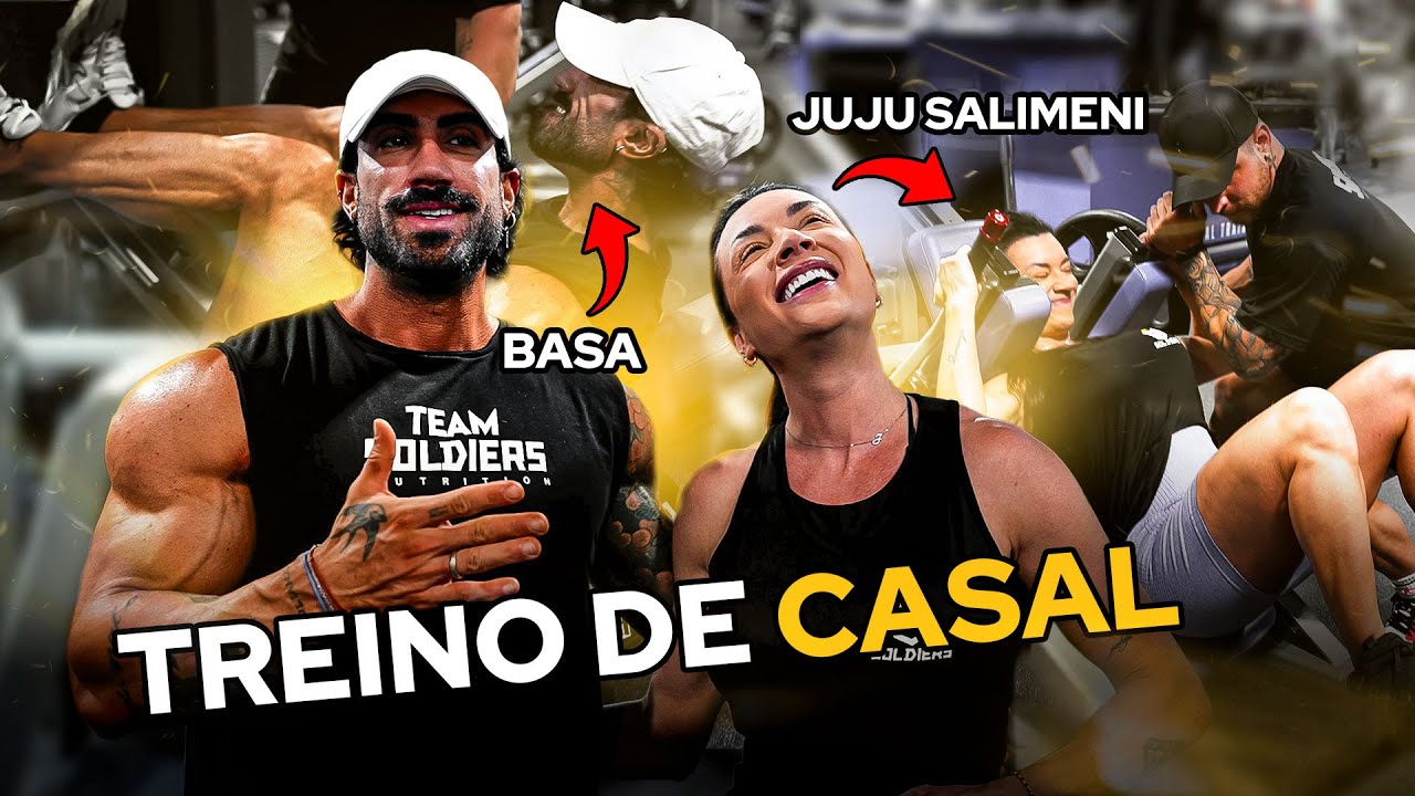TREINO DE CASAL - JUJU SALIMENI E BASA - Primeiro Treino P&oacute;s-Campeonato | Soldiers Nutrition