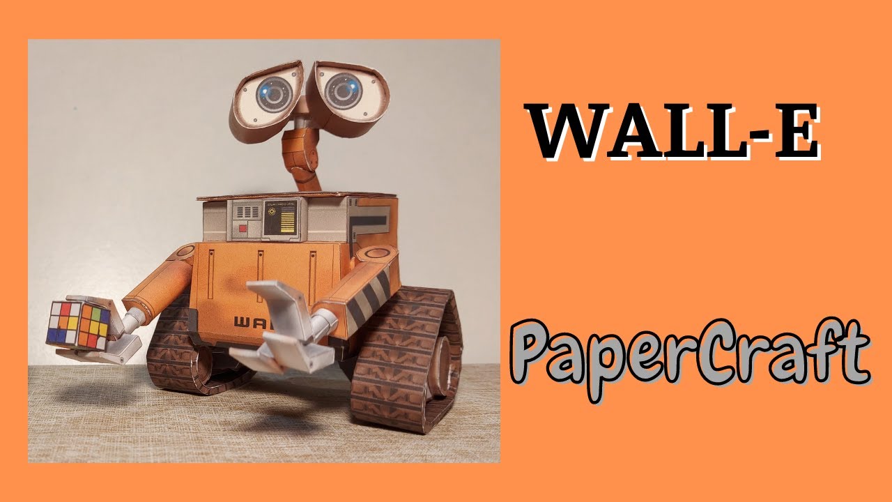 047 - Wall-E Papercraft Model 🙂