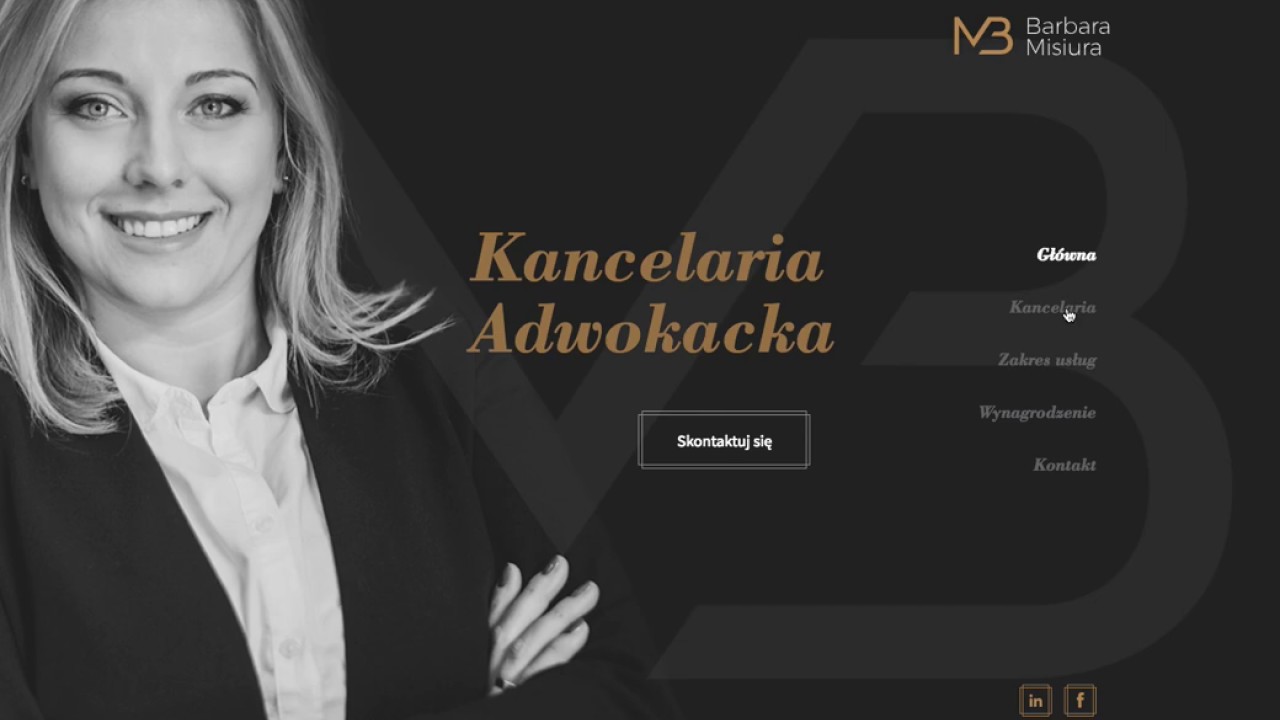Law Firm Website Design for adwokatmisiura.pl