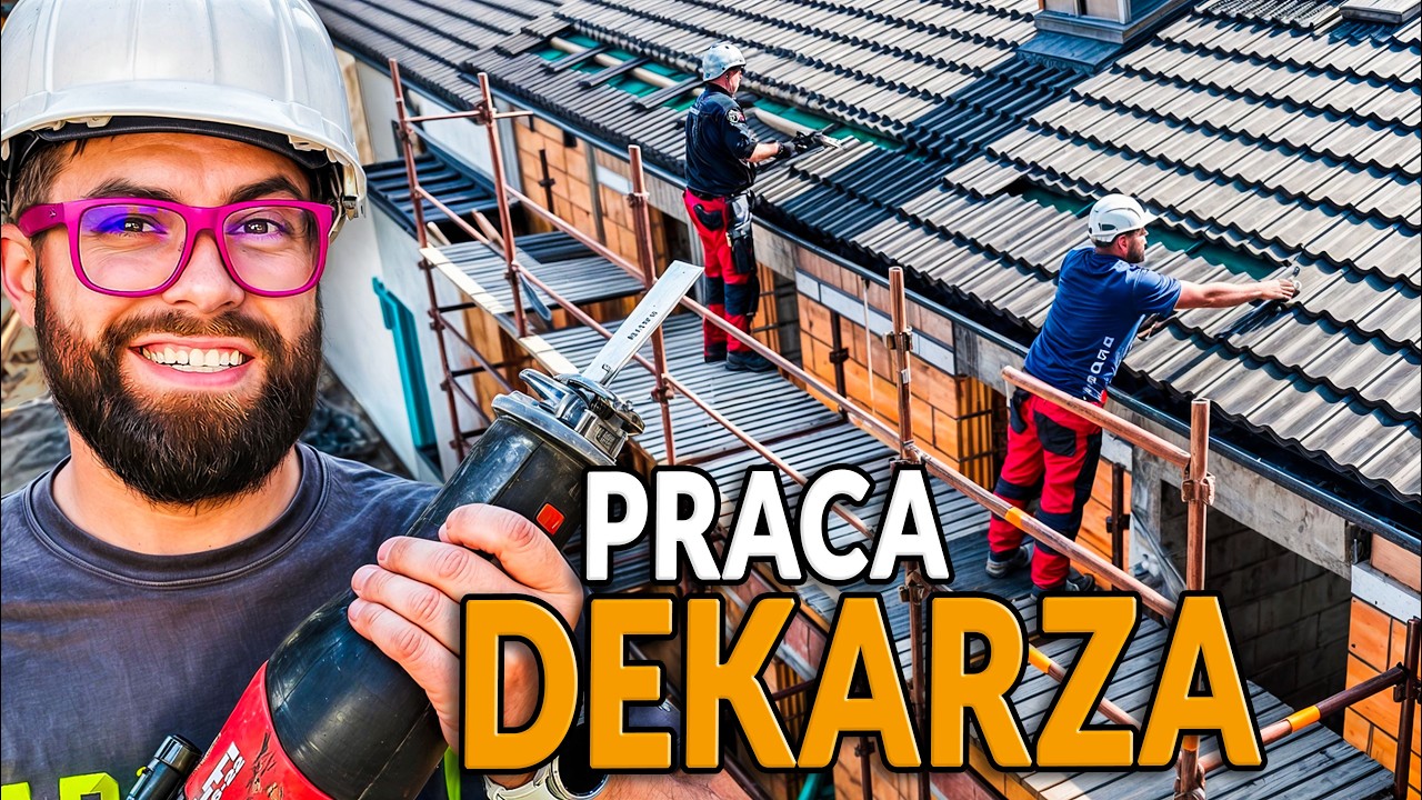 PRACA DEKARZA - Ile można zarobić pracując na wysokości? | DO ROBOTY