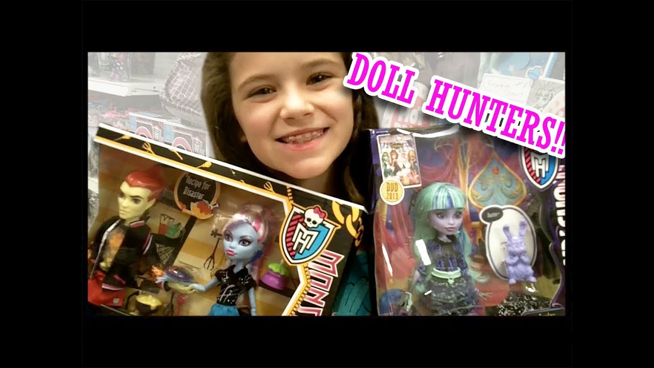 Monster High Doll Hunting for 13 Wishes: Twyla, Gigi, & Lab Partner dolls!  |  Kittiesmama