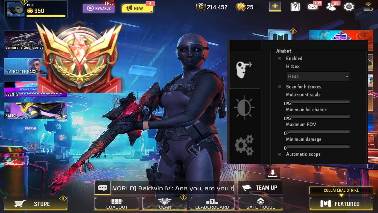 ''he is clearly hacking''