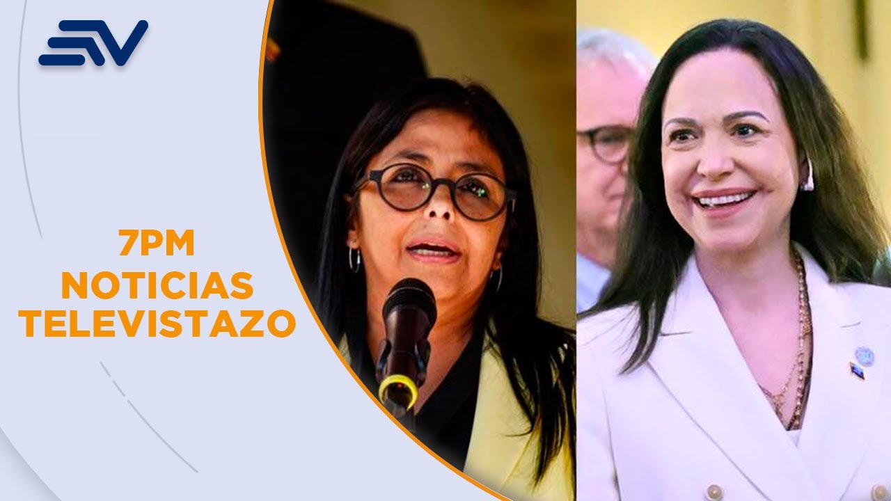 María Corina Machado asegura que nadie puede confiar en Delcy Rodríguez | Televistazo | Ecuavisa