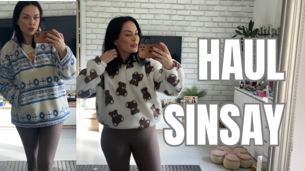 HAUL SINSAY IDEALNY NA JESIENNE WIECZORY 