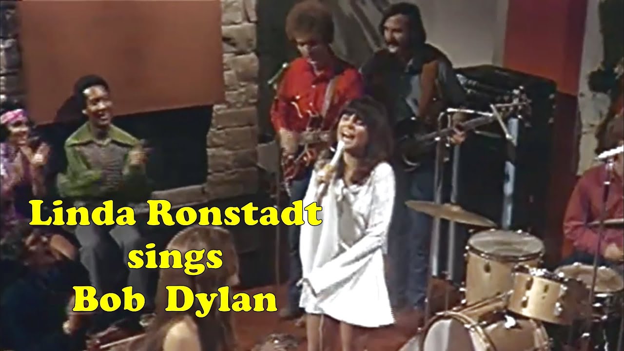 Linda Ronstadt sings Bob Dylan (4 HQ songs) include #I_LLbeYourBabyTonight (audio quality enhanced)