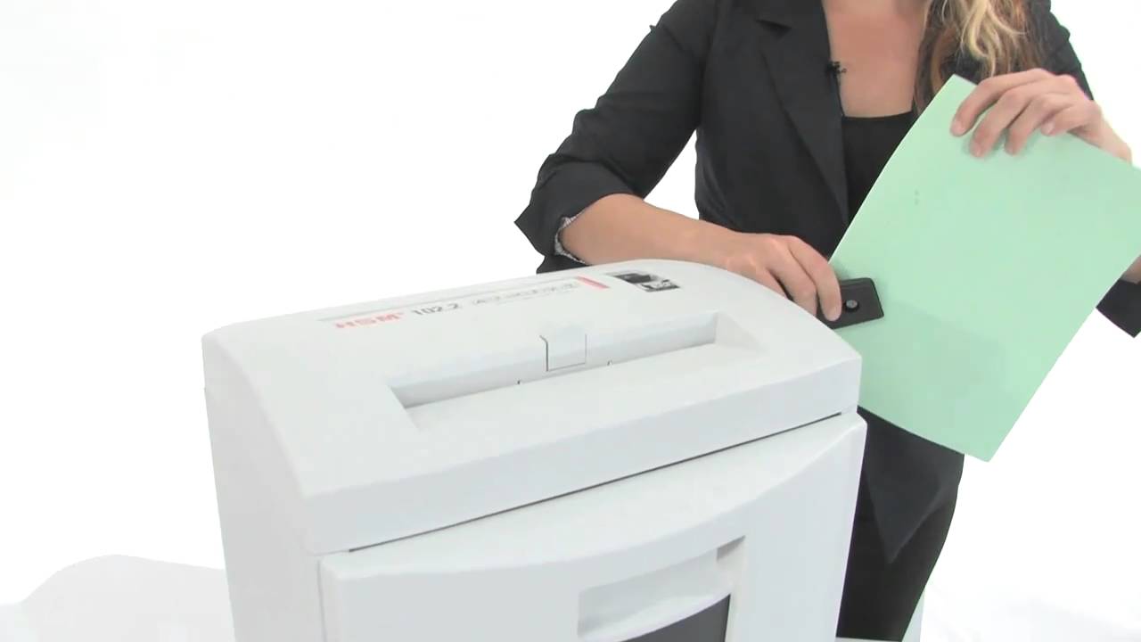 HSM 102.2cc Compact Cross-Cut Shredder
