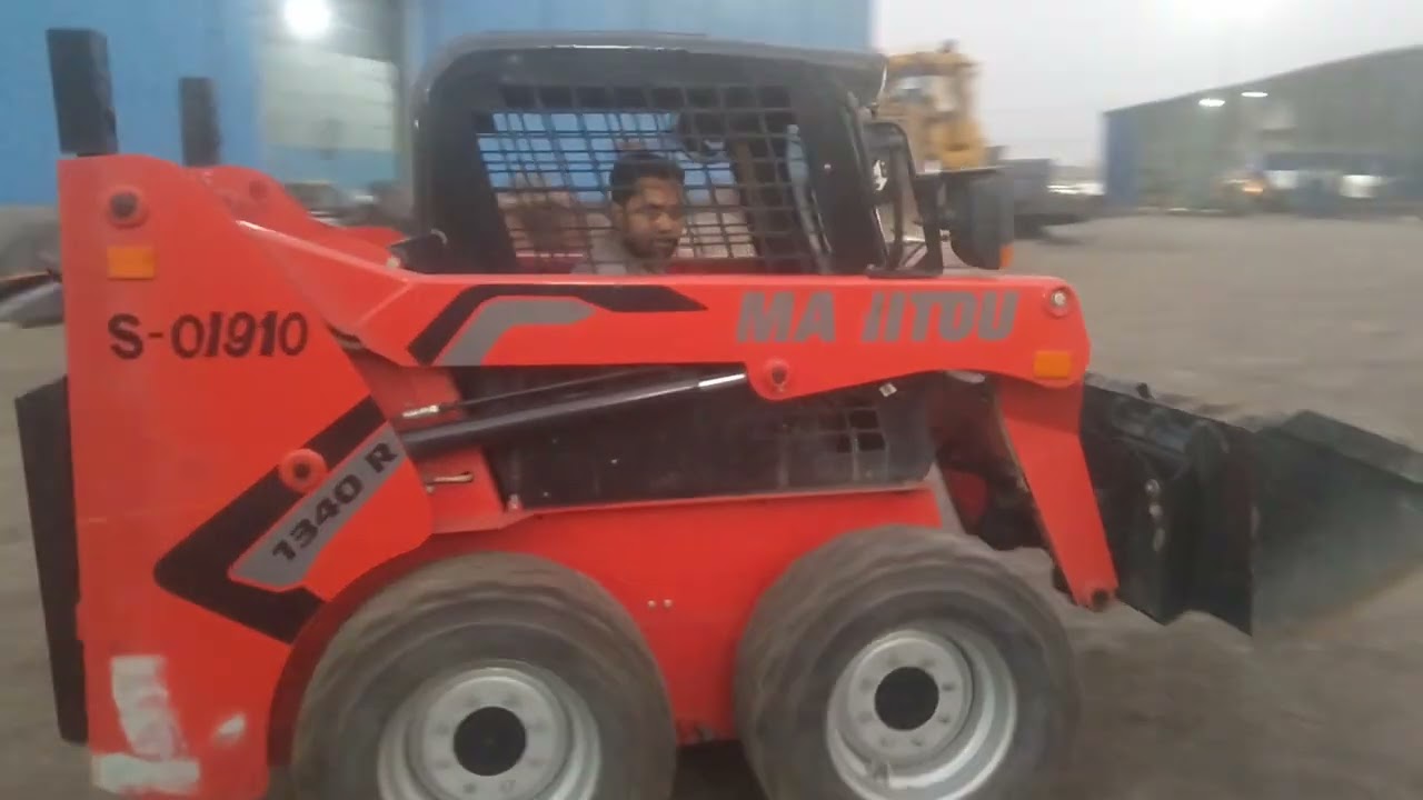 #MANITOU SKID LOADER IS BAST