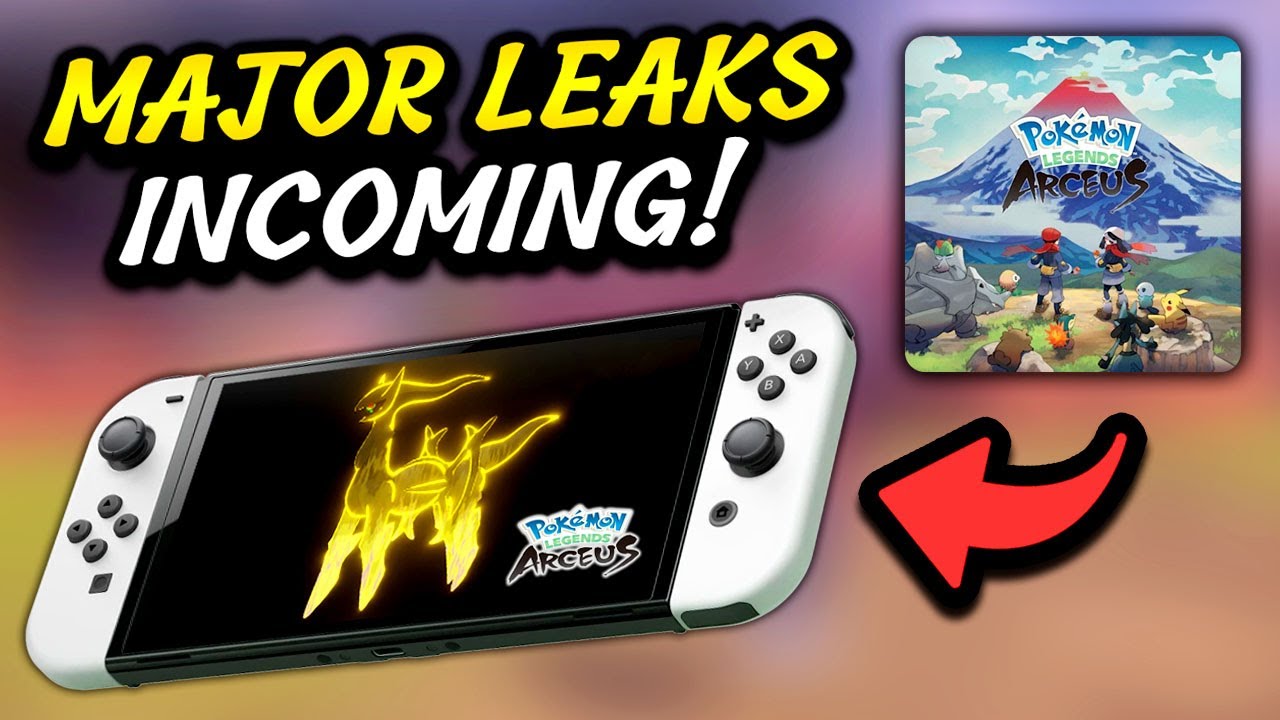 Pokemon Legends Arceus will 100% be LEAKED EARLY!