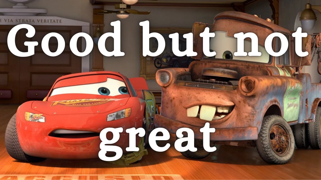 Cars Pixars first downfall
