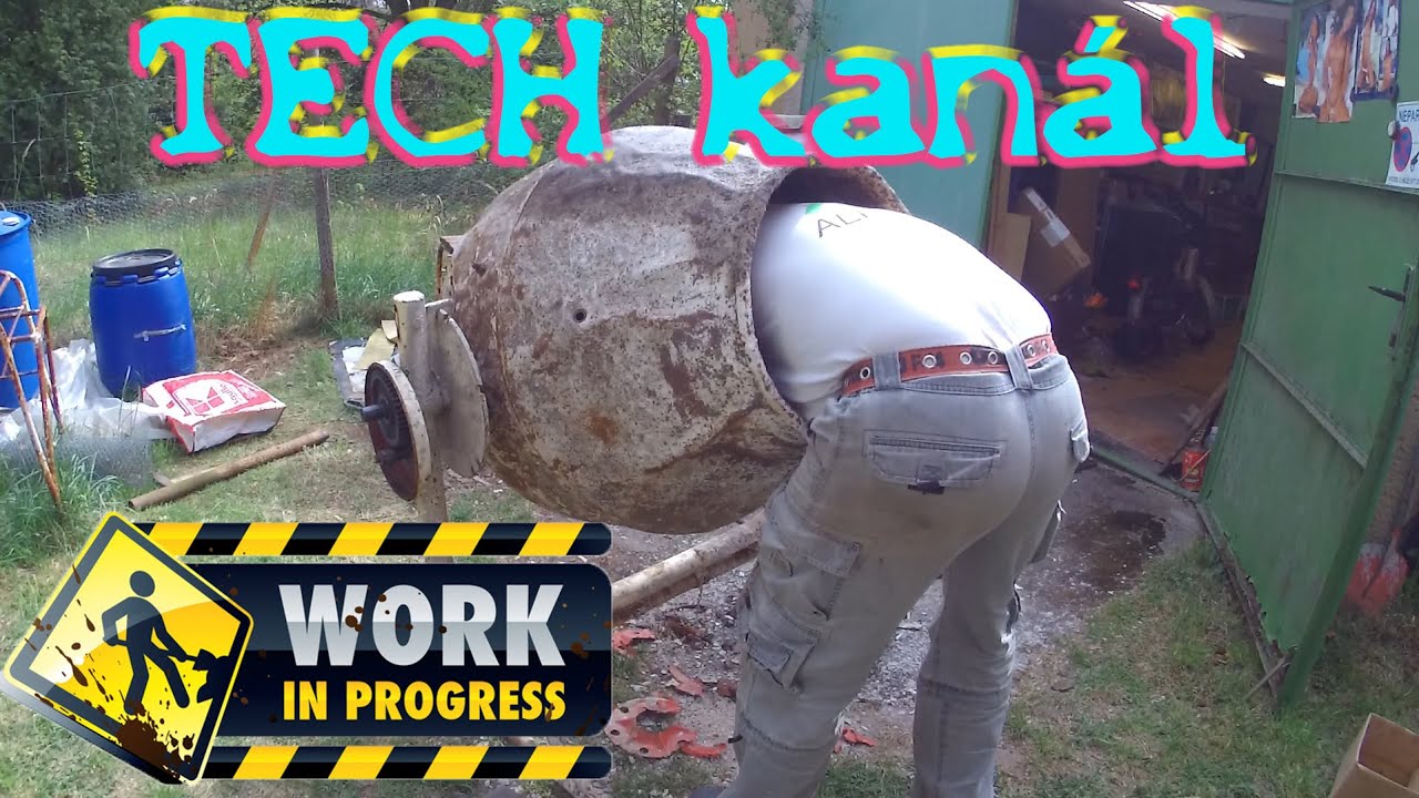 Kompletní repase staré Míchačky 1/2