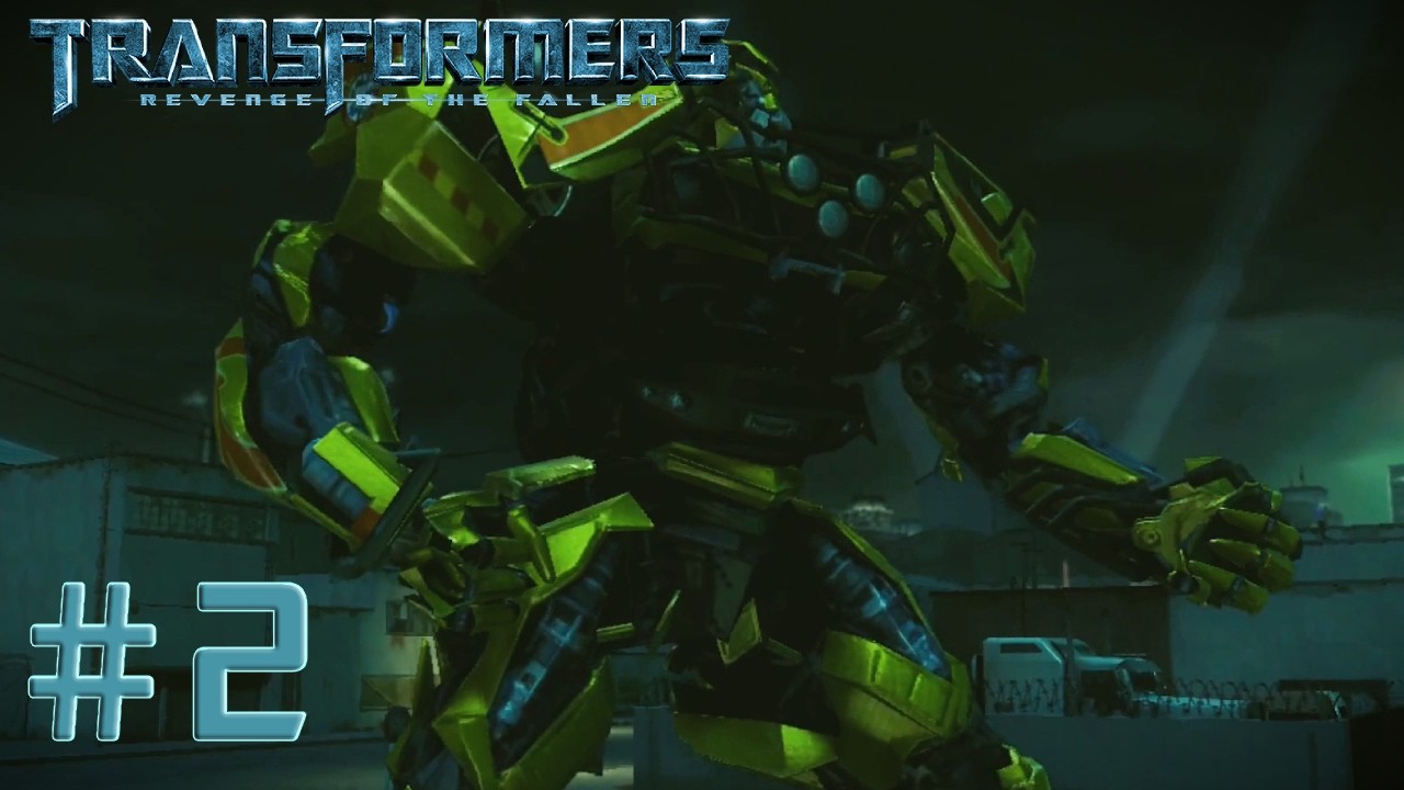 Transformers: Revenge of the Fallen Gameplay Part 2 - Shanghai Spiral Highway (Mission 2)