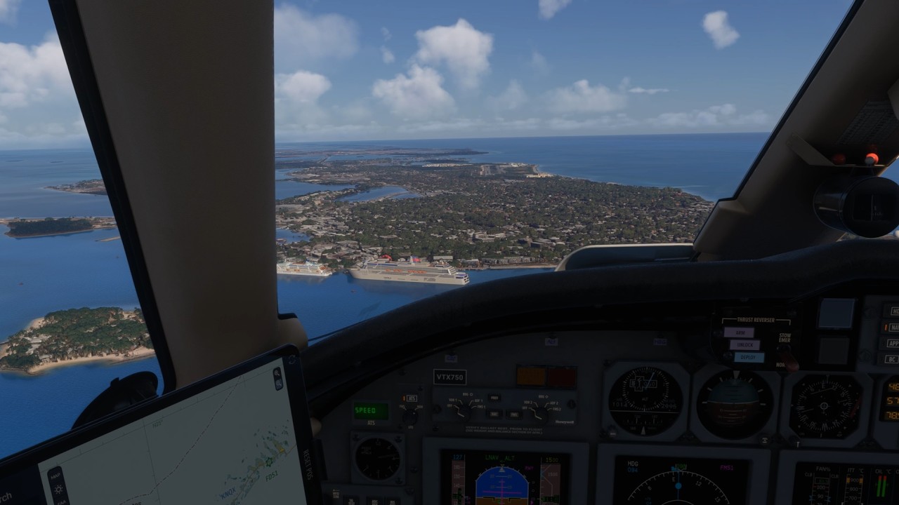 FS24 - Let's go to brand new MK Studios Key West International on the FlightFX Cessna Citation X