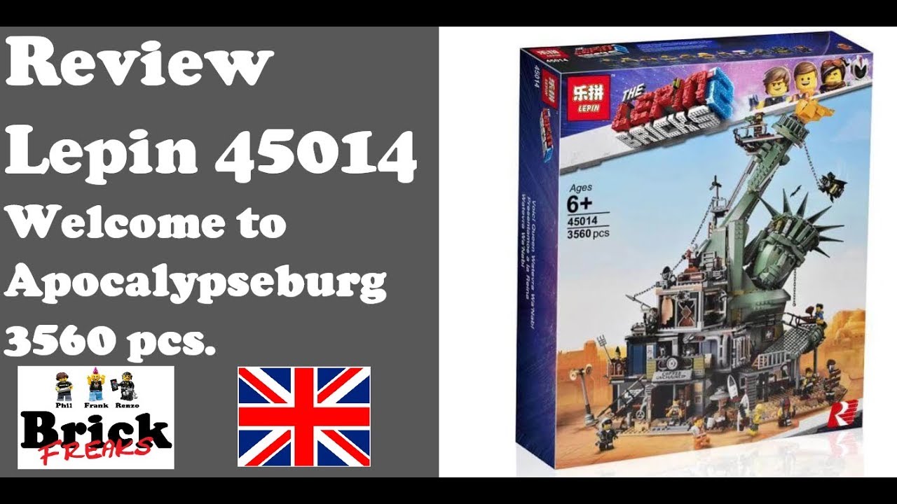 Review Lepin 45014 - Welcome to Apocalypseburg