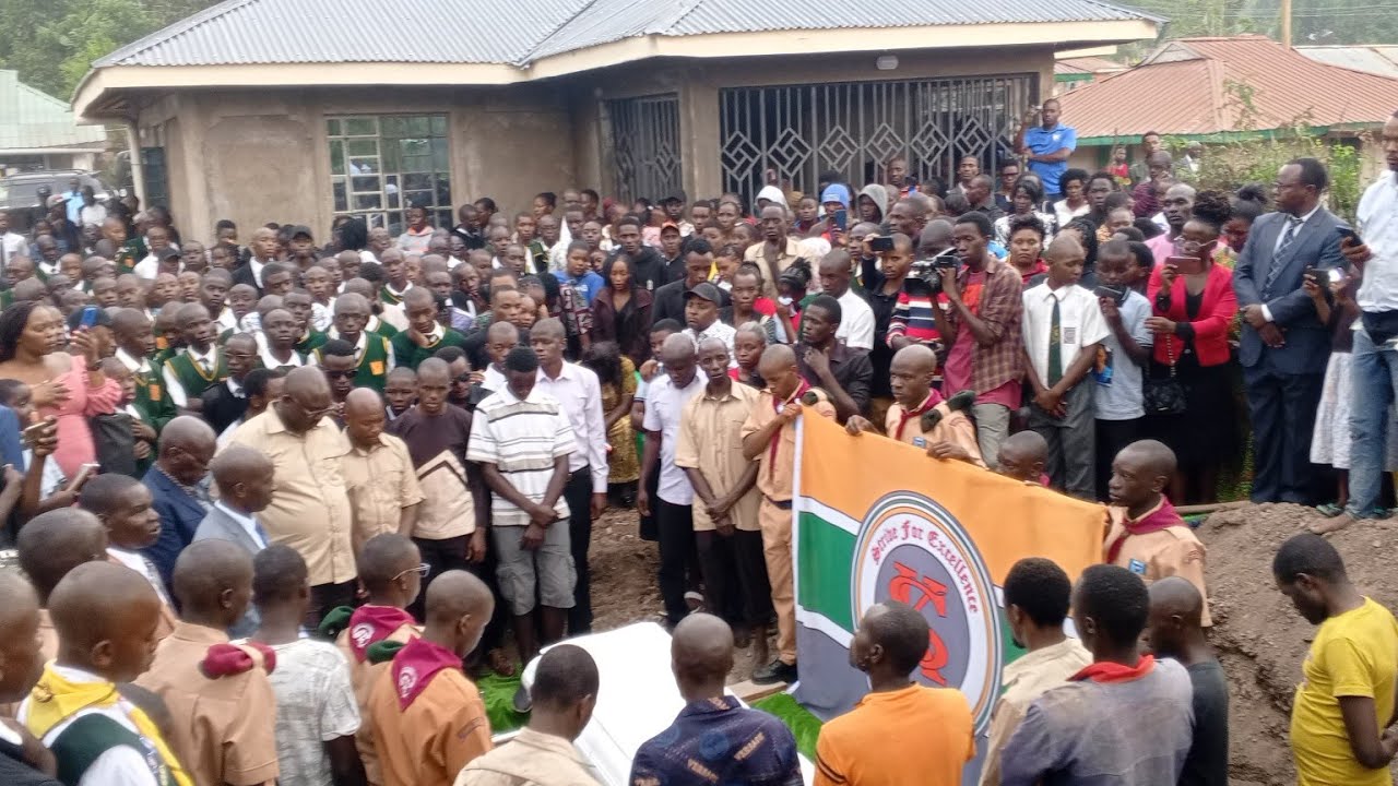 KISII SCHOOL MOURNING OF THEIR LATE JUNIOR EVANS SEME