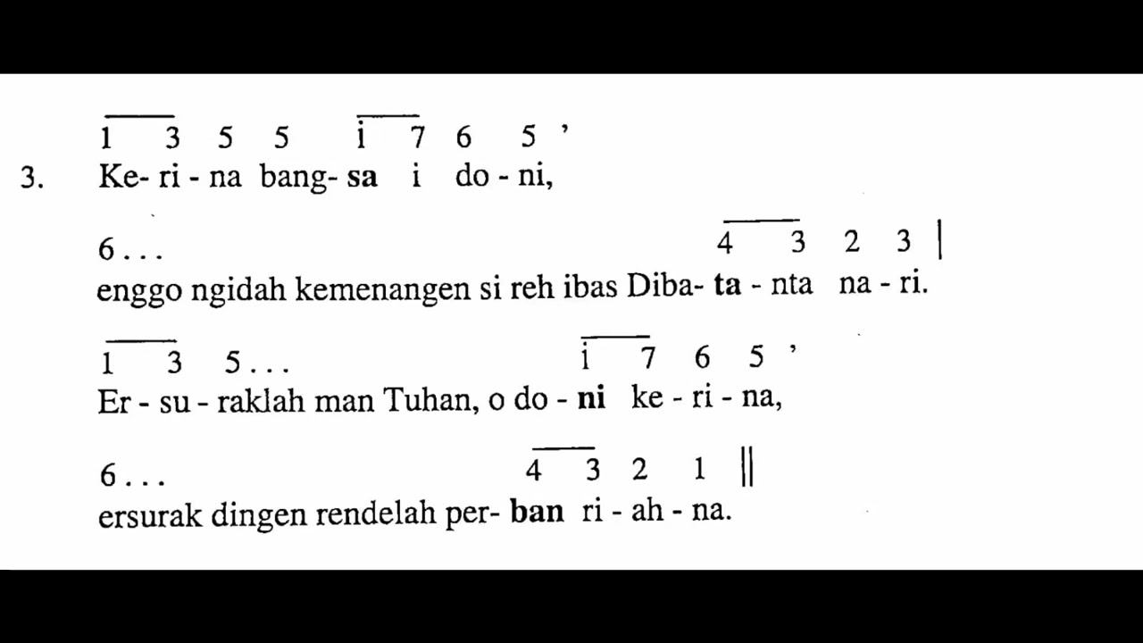 [Bahasa Karo] Minggu, 12 Oktober 2025 - WARI MINGGU SI SEMAL XXVIII - Masmur Pengaloi & Alleluya