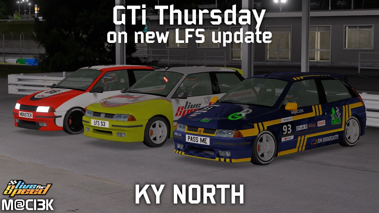 GTi Thursday #50 - Kyoto North (KY5) with XFG and XRG | Live for Speed 0.8B