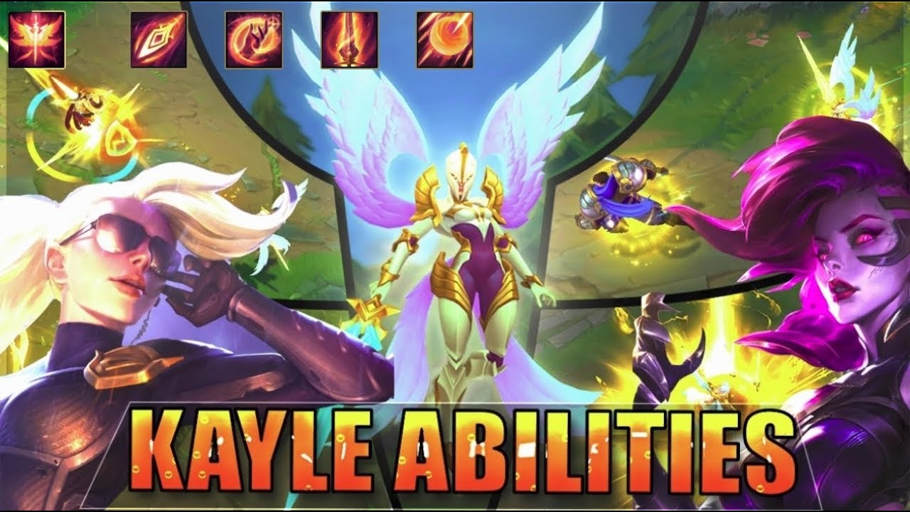 KAYLE ABILITIES REWORK GAMEPLAY CHAMPION SPOTLIGHT - League of Legends