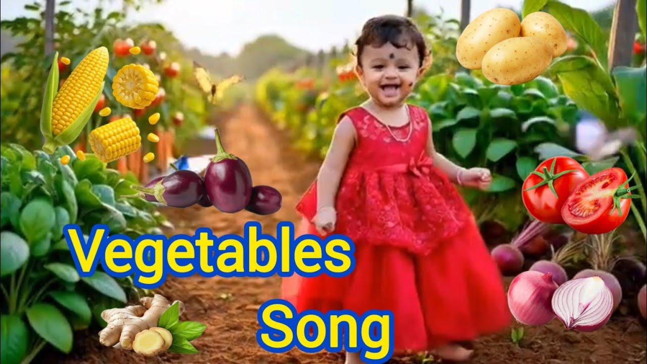 Vegetables Song🍅🍆🥕|Vegetables Name for Kids | #vegetables #kidsrhymes#kidsvideo#lkgrhymes 
