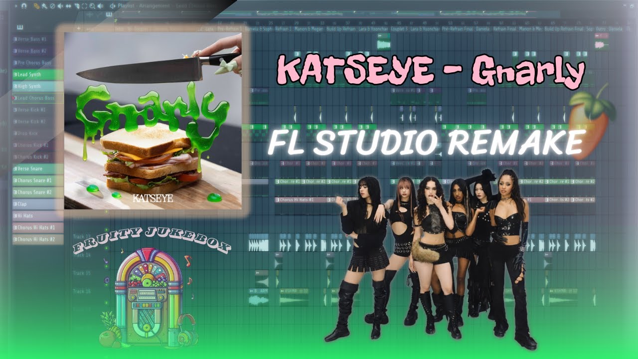 KATSEYE - Gnarly (FL Studio Remake) | Instrumental 🥪