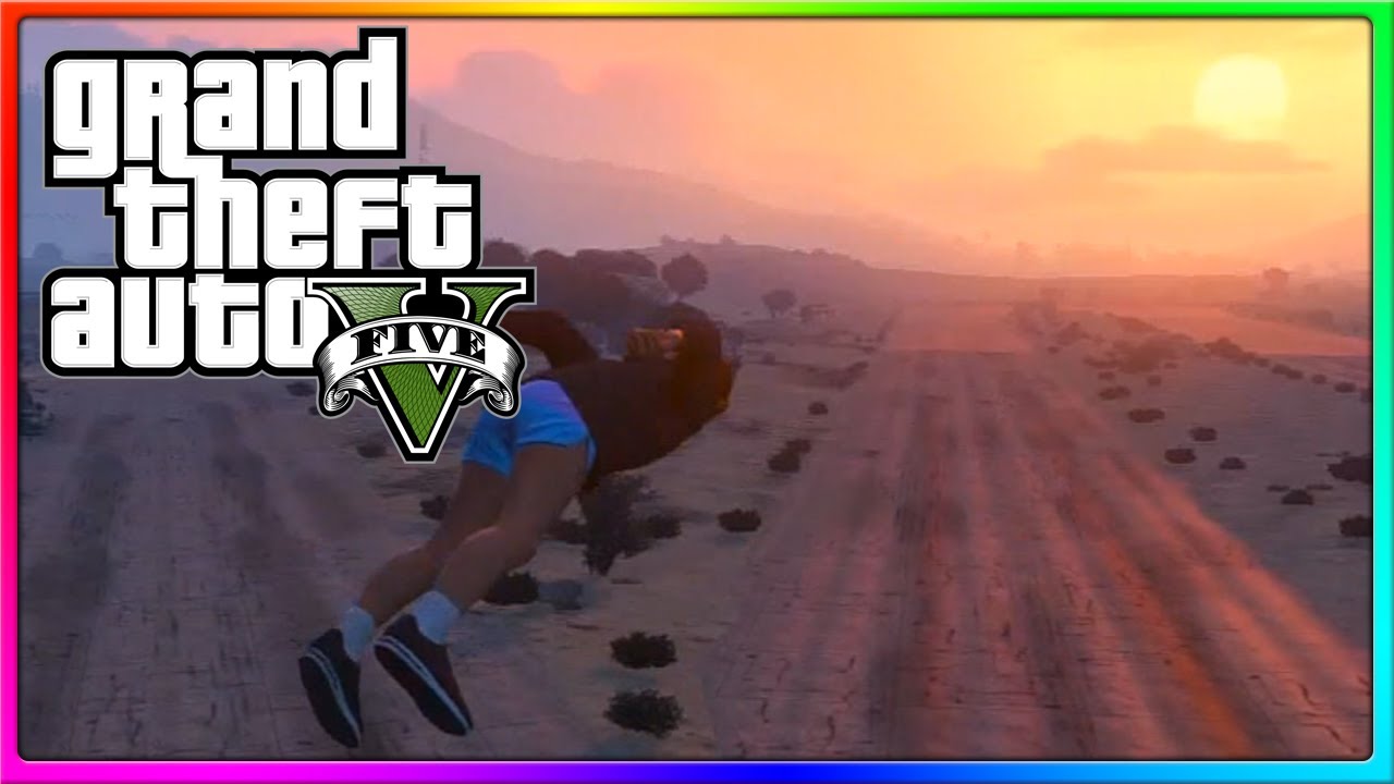 GTA 5 Online - Ambulance Launch Glitch, Plane Crashes, and other Funny Moments! (GTA Online)