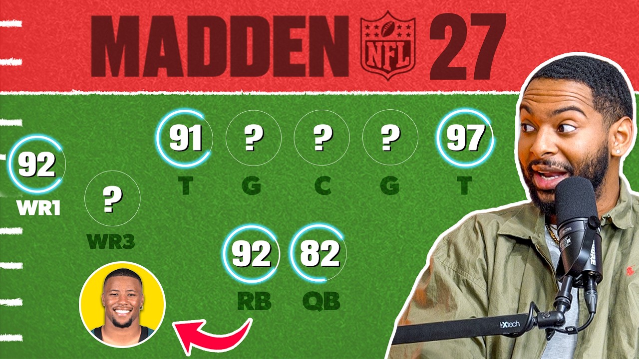 Guessing NFL Teams By Their Madden 27 Ratings