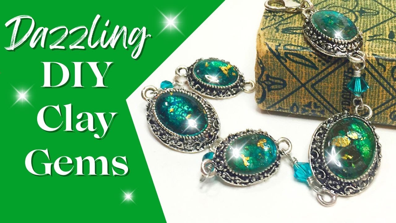 Turn Clay Into Gems! DIY Faux Gemstones Tutorial
