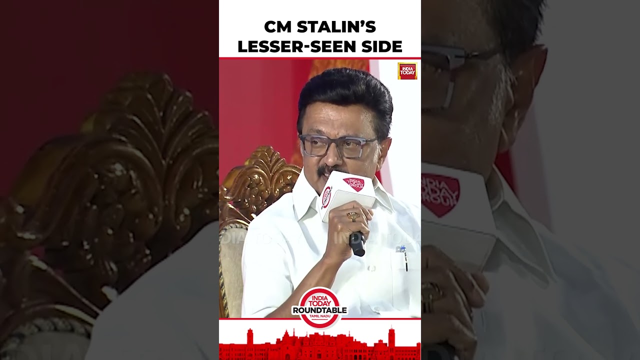 Watch: MK Stalin&rsquo;s Fitness Side Revealed | India Today Round Table